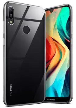 moex Handyhülle Aero Case Huawei Y6 2019 Transparent Silikon