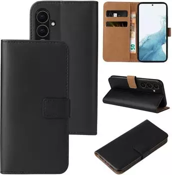 Tec-Expert Handyh&uuml;lle f&uuml;r Samsung Galaxy A56 5G Klapph&uuml;lle Bookcase Flip Cover H&uuml;lle Handy Tasche Etui Schwarz