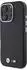 BMW M Smooth Full Wrapped Metal Handyhülle kompatibel mit iPhone 16 Pro Schwarz