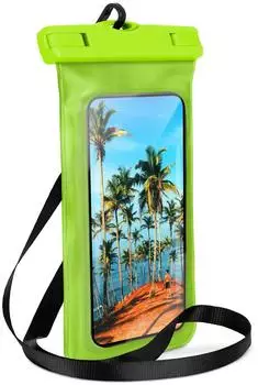 ONEFLOW Handyhülle Huawei P20 Pro Wasserdichte Tasche BeachBag Grün 61 Zoll IPX8