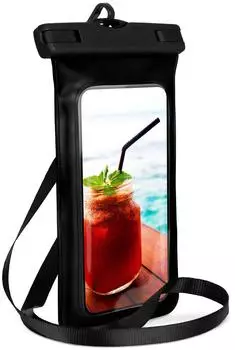 ONEFLOW Handyhülle Google Pixel 7 Pro Wasserdichte Tasche BeachBag Schwarz 671 Zoll IPX8