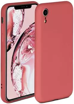 ONEFLOW Handyhülle iPhone XR Silikon Soft Case Weinrot 61 Zoll