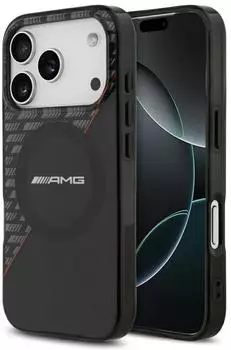 CG Mobile Case Mercedes AMG MagSafe iPhone 17 Pro Kunststoff schwarz rot Logo