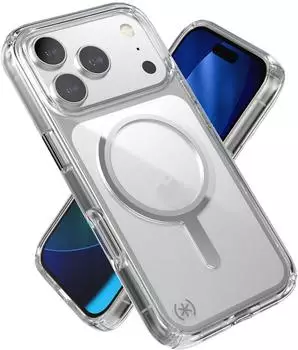 Speck Presidio Perfect-Clear Case iPhone 17 Pro Transparent