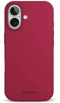 Vonmählen Soft Silicone Case iPhone 17 Dark Red