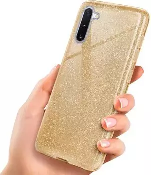 ONEFLOW GLITTER-Case für Samsung Galaxy Note10 Shine - Gold