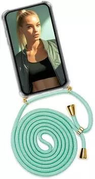 ONEFLOW TWIST-Case + TWIST-Cord für Huawei P20 Pro Icy Mint (Gold)