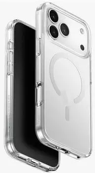 Uniq Hülle Clario Magclick Charging Apple iPhone 17 Pro Max Transparent