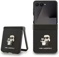 KARL LAGERFELD case passend f&uuml;r SAMSUNG Z Flip7 KLHCZF7SAPKCNPK (Saffiano KC...