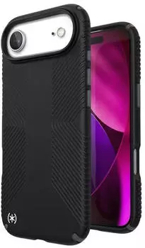 Speck Presidio2 Grip MagSafe iPhone Air Case Black / Slate Gray / White