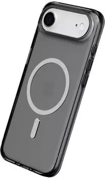 Rhinoshield Hülle iPhone Air Clear Case MagSafe Anti Vergilbung hohe Transparenz Aschgrau