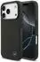 Mercedes-Benz Hülle iPhone 17 Pro Leather Large Laurel Leave MagSafe Schwarz