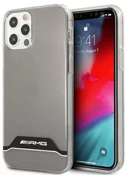 Mercedes-Benz Hülle iPhone 12 12 Pro AMG Galvanik Transparent