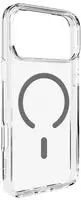 Puro Lite Mag TPU+PC H&uuml;lle MagSafe iPhone 17 Pro Max - Transparent grauem Ring