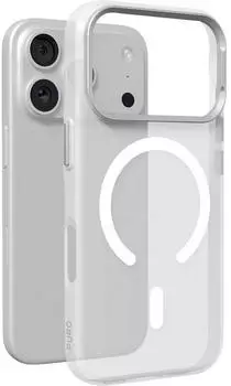 Puro Smartphone H&uuml;lle Apple iPhone 17 Pro Weiss Transparent Case