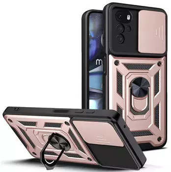Betterfon Motorola Moto G22 E32 E32s Handyhülle Handy Tasche Hülle Outdoor Back TPU Bumper
