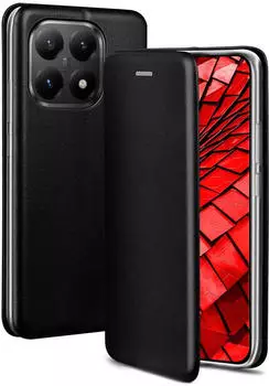 ONEFLOW Klapphülle Xiaomi 15T PU Leder Kartenfach Standfunktion Schwarz