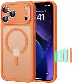 ESR Hülle Classic Hybrid Magnetic Case Camera Control für Apple iPhone 17 Pro Orange