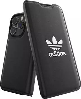 Adidas OR Booklet Case BASIC for iPhone 14 Pro Black & White