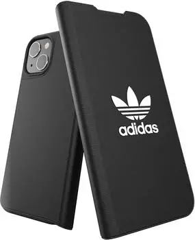 Adidas OR Booklet Case BASIC for iPhone 13 Black & White