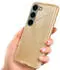 ONEFLOW Hülle Samsung Galaxy S23 Glitzer Gold 3in1 Silikon Stoßfest Dünn