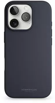 Vonm&auml;hlen H&uuml;lle Soft Silicone Case Apple iPhone 16 Pro Blau