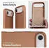 Vonmählen Hülle Back Cover Soft Silicone Apple iPhone 17 Air Dark Cream Braun