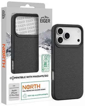 Eiger North (Apple iPhone 17 Pro Max) Smartphone H&uuml;lle Schwarz