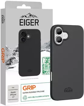 Eiger Grip (Apple iPhone 17) Smartphone H&uuml;lle Schwarz