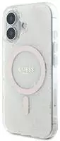 Iphone 16 Plus Guess Hardcase Magsafe H&uuml;lle Wei&szlig;