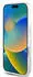 Guess Hülle Apple iPhone 16 Plus IML 4G Background MagSafe Weiss