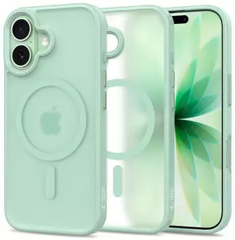Tech-Protect MagMat MagSafe Case for iPhone 17 Clear Green