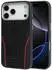 Audi Lederhülle MagSafe Apple iPhone 17 Pro Schwarz Rot