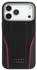 Audi Lederhülle MagSafe Apple iPhone 17 Pro Schwarz Rot