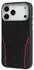 Audi Lederhülle MagSafe Apple iPhone 17 Pro Schwarz Rot