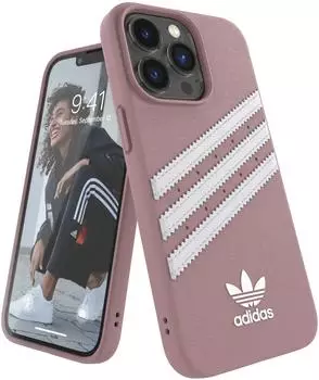 Adidas OR Molded Case PU for iPhone 13 Pro / iPhone 13 Pink