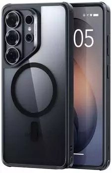 ESR Hülle Classic Hybrid HaloLock für Samsung Galaxy S26 Ultra Schwarz Transparent