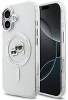 Case H&uuml;lle Karl Lagerfeld MagSafe iPhone 17 Kunststoff Karl Katze transparent