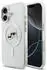 Karl Lagerfeld Hülle IML KCH Heads Metal Frame MagSafe Apple iPhone 17 Transparent