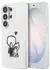 Karl Lagerfeld Hülle IML K&C Back Logo MagSafe Samsung Galaxy S26 Ultra Transparent Weiss