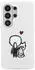 Karl Lagerfeld Hülle IML K&C Back Logo MagSafe Samsung Galaxy S26 Ultra Transparent Weiss