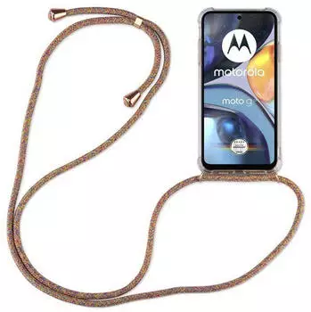 Betterfon Handykette für Motorola Moto G22 Handyhülle mit Band Schutz Hülle Handy Tasche