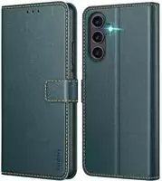 Samsung Galaxy A25 5g Handyh&uuml;lle Leder Klapph&uuml;lle Kartenschlitzen