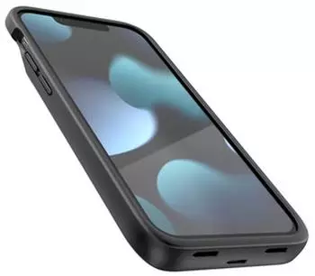 Tech-Protect H&uuml;lle PowerCase Apple iPhone 12 mini 13 mini Schwarz