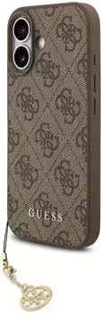 CG Mobile Guess 4G Charm Case iPhone 17 Brown