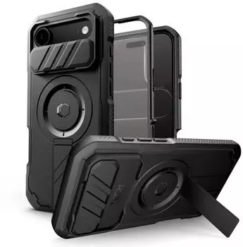 Tech-Protect H&uuml;lle Kevlar MagSafe Apple iPhone 17 Air Schwarz