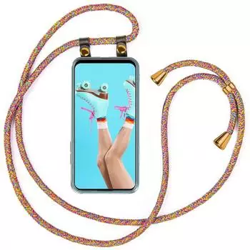 moex Hülle Huawei P20 Lite 2019 Handykette Free Spirit Regenbogen