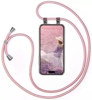 moex H&uuml;lle Apple iPhone 15 Handykette Free Spirit Rose Gold