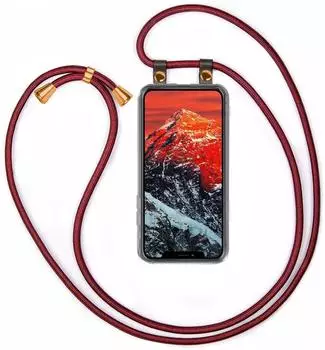 moex Hülle Apple iPhone X Handykette Free Spirit Shiny Red