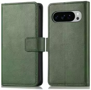 imoshion Luxuriöse Klapphülle Google Pixel 10 Pro XL, Kunstleder, grün (SH00086333)